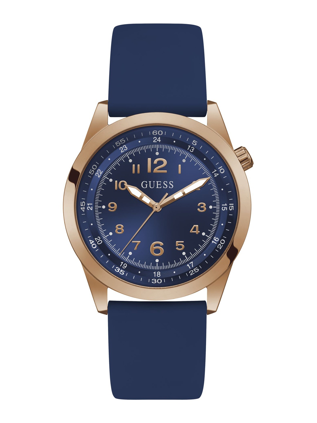 

GUESS Men Dress Max Analogue Watch GW0494G5, Blue