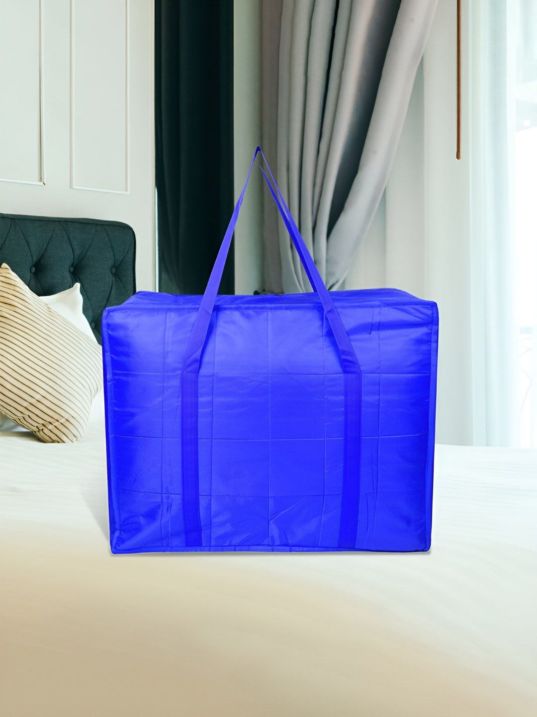 

Kuber Industries Blue Regular Storage Bag Organisers