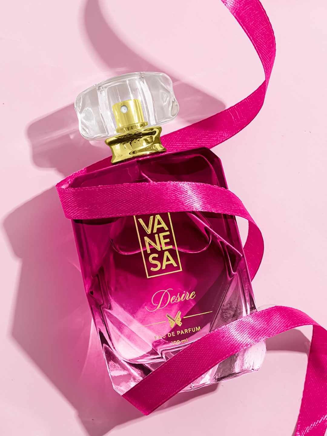 

Vanesa Women Desire Long Lasting Eau De Parfum - 100 ml, Pink