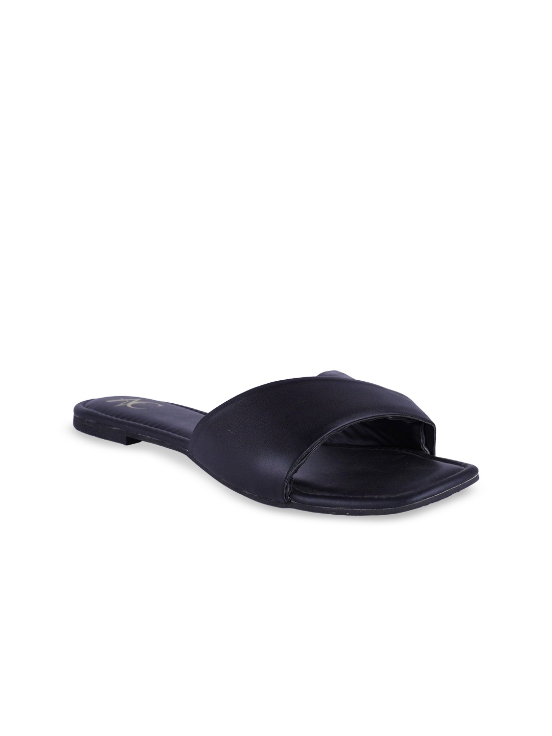 

Aarushi Chawla Women Open Toe Flats, Black