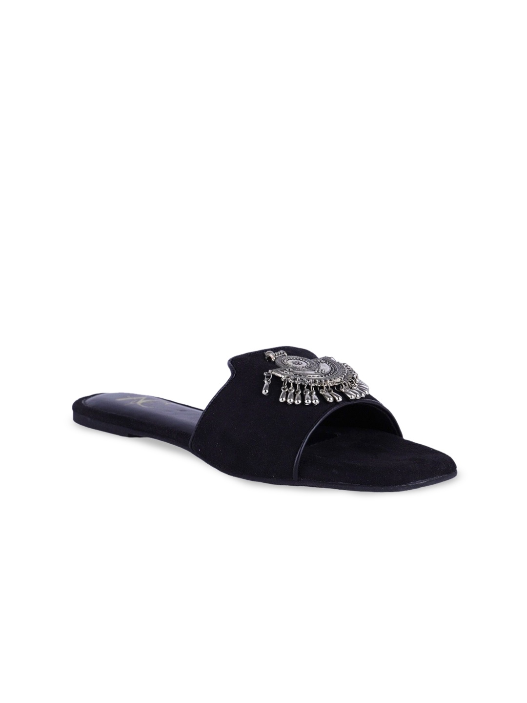 

Aarushi Chawla Women Embellished Open toe Flats, Black