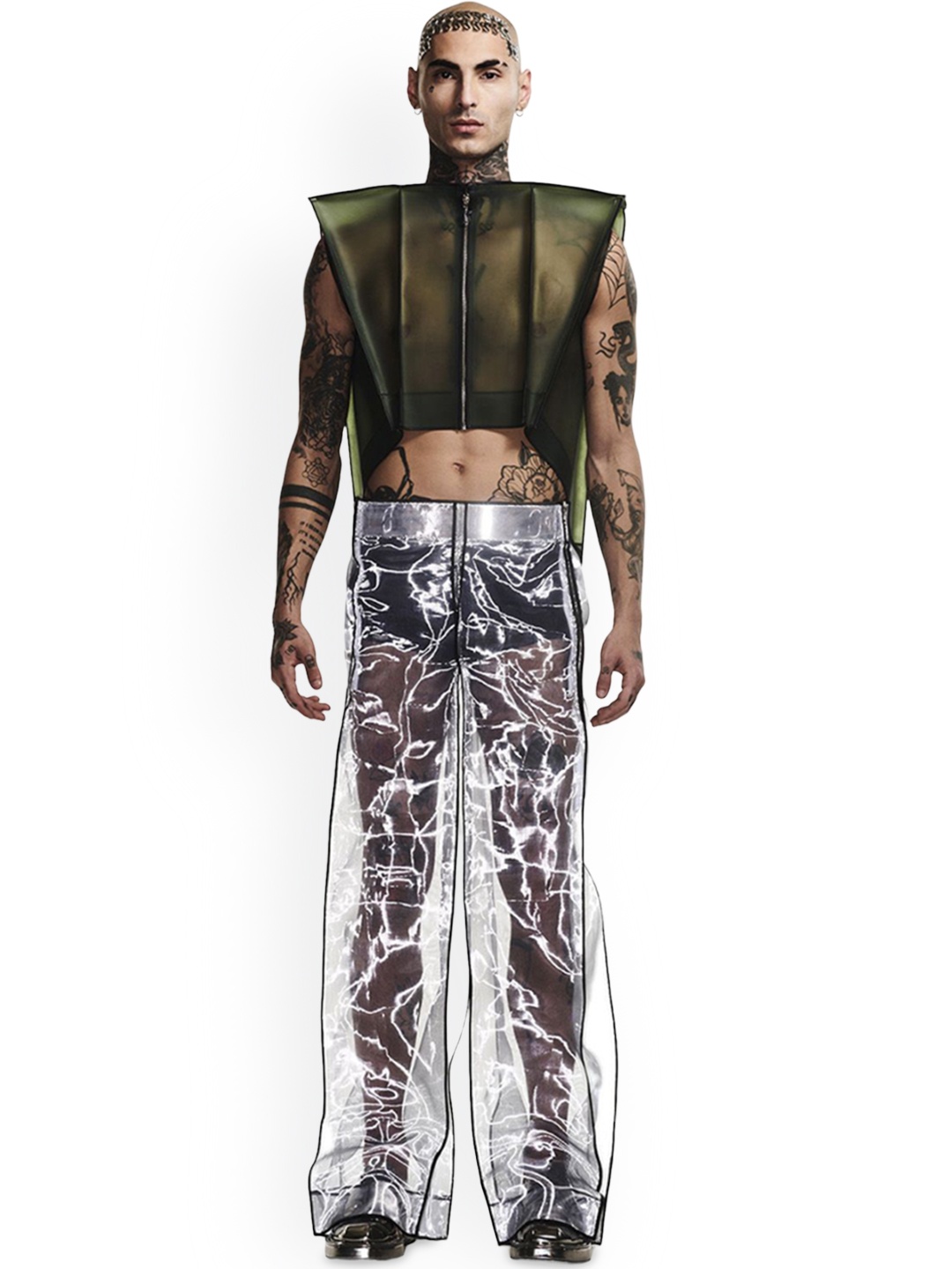 

BLONI Men Longline Tailored Jacket, Na
