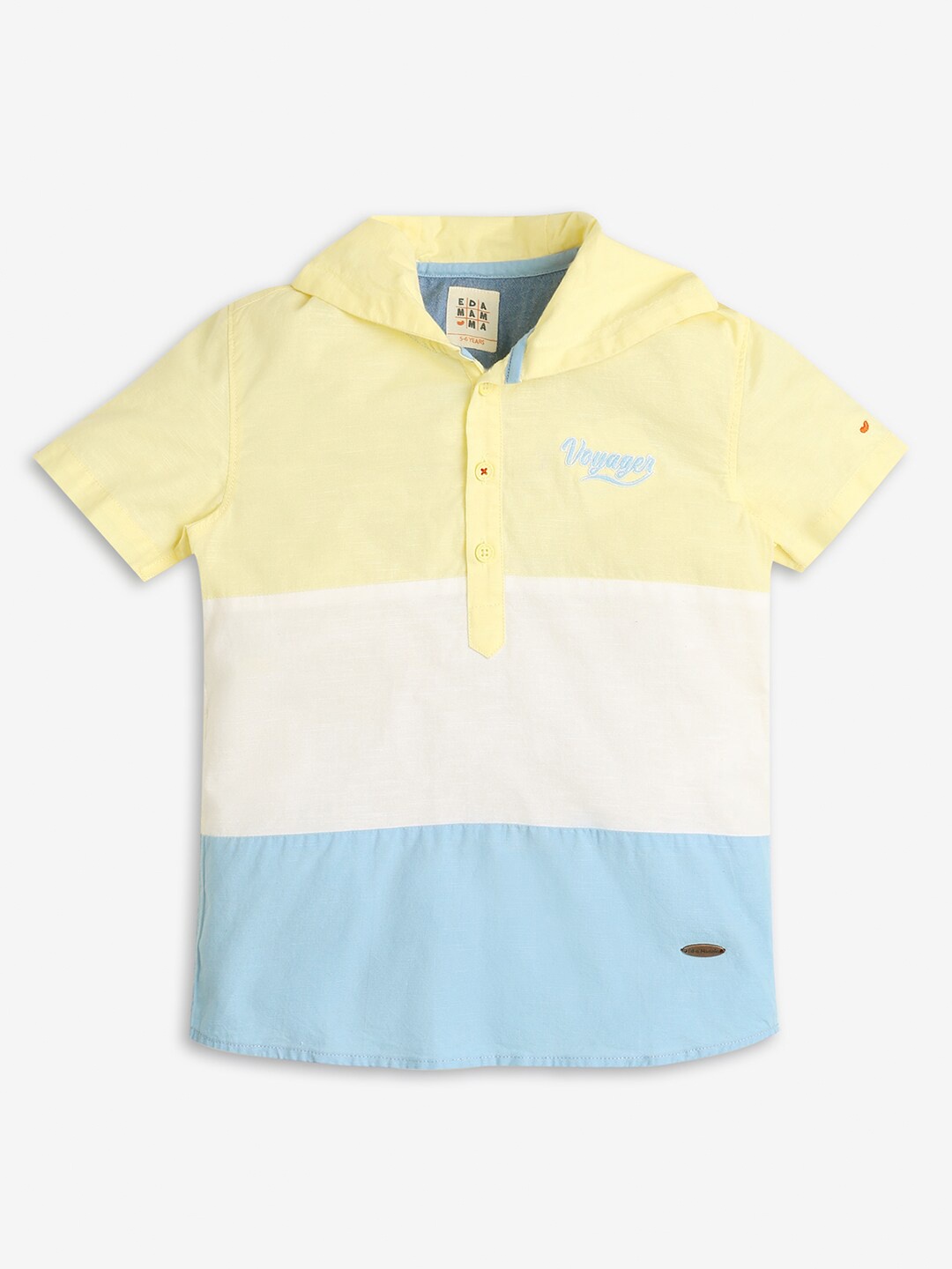 

Ed-a-Mamma Boys Premium Opaque Casual Shirt, Multi