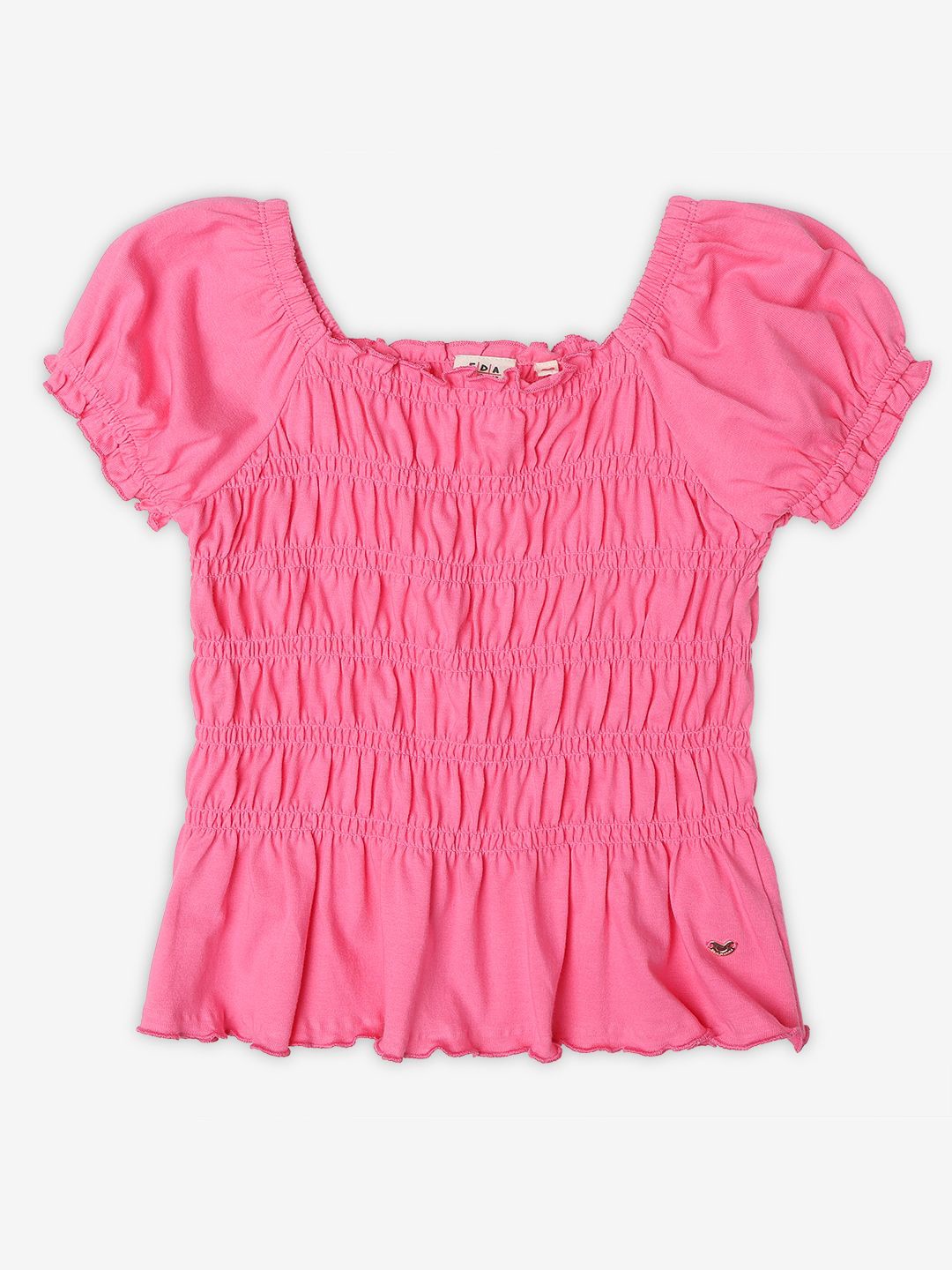 

Ed-a-Mamma Girls Printed Extended Sleeves T-shirt, Pink
