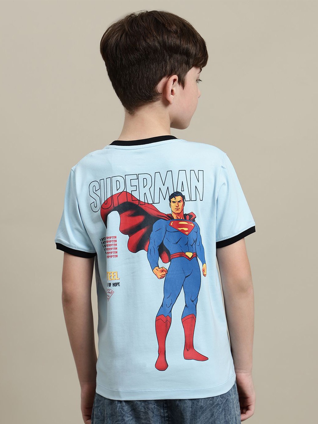 

Octave Boys Superman Printed T-shirt, Blue