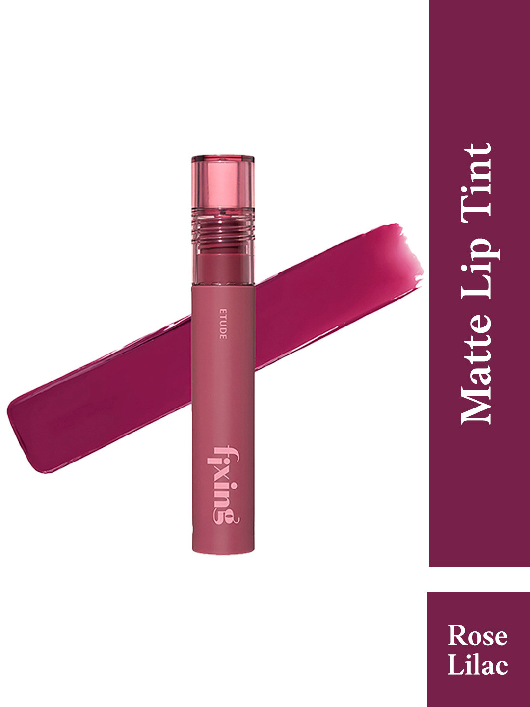 

ETUDE Fixing Tint Smudge-Proof Matte Lip Stain 4g - Rose Lilac 14, Purple