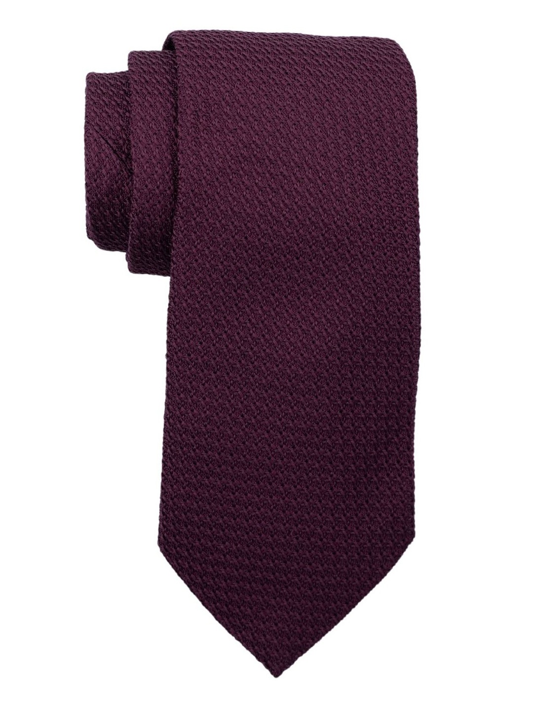 

The Tie Hub Men Formal Skinny Tie, Maroon