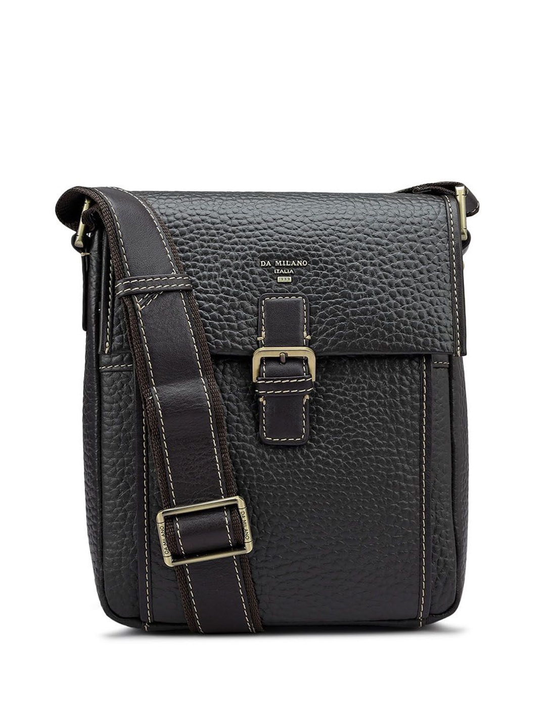 

Da Milano Men Messenger Bag, Brown