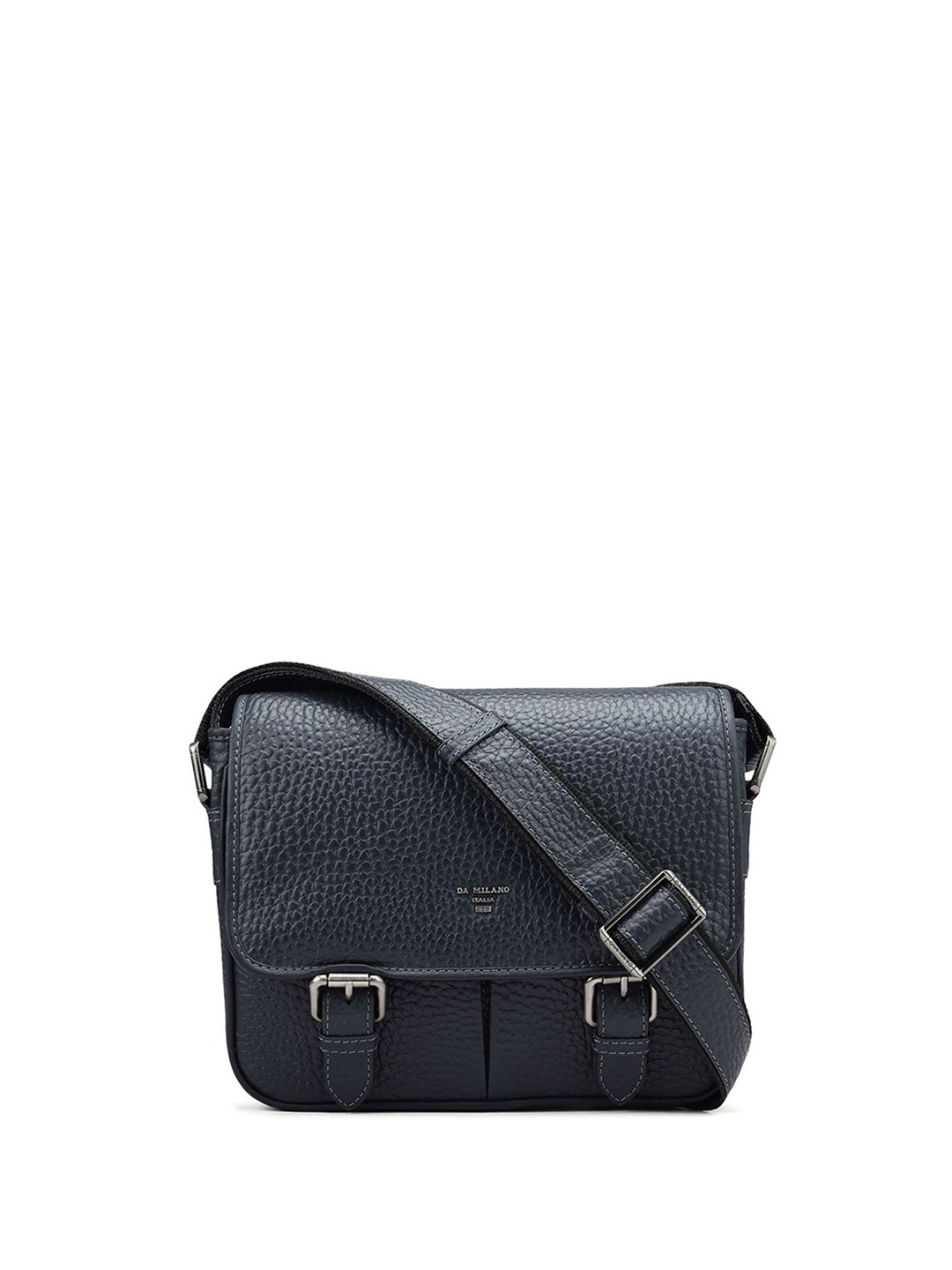 

Da Milano Men Messenger Bag, Blue
