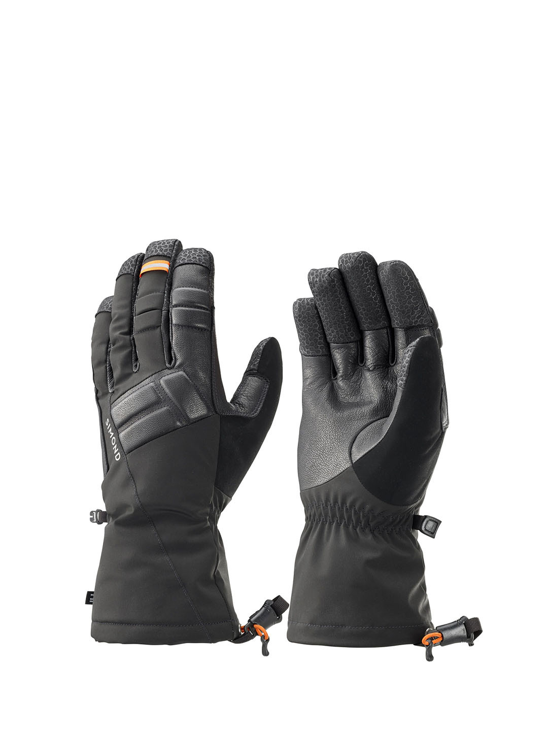 

Simond By Decathlon Adult Unisex Waterproof Durable Mountaineering Gloves, Black