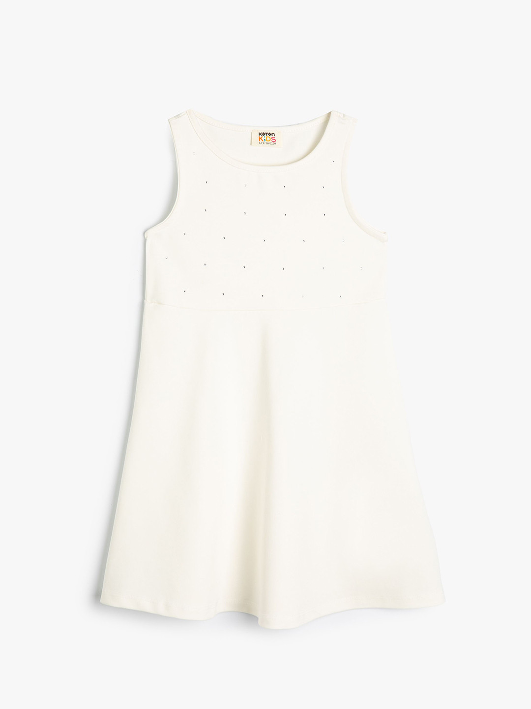 

Koton Girls A-Line Dress, Beige