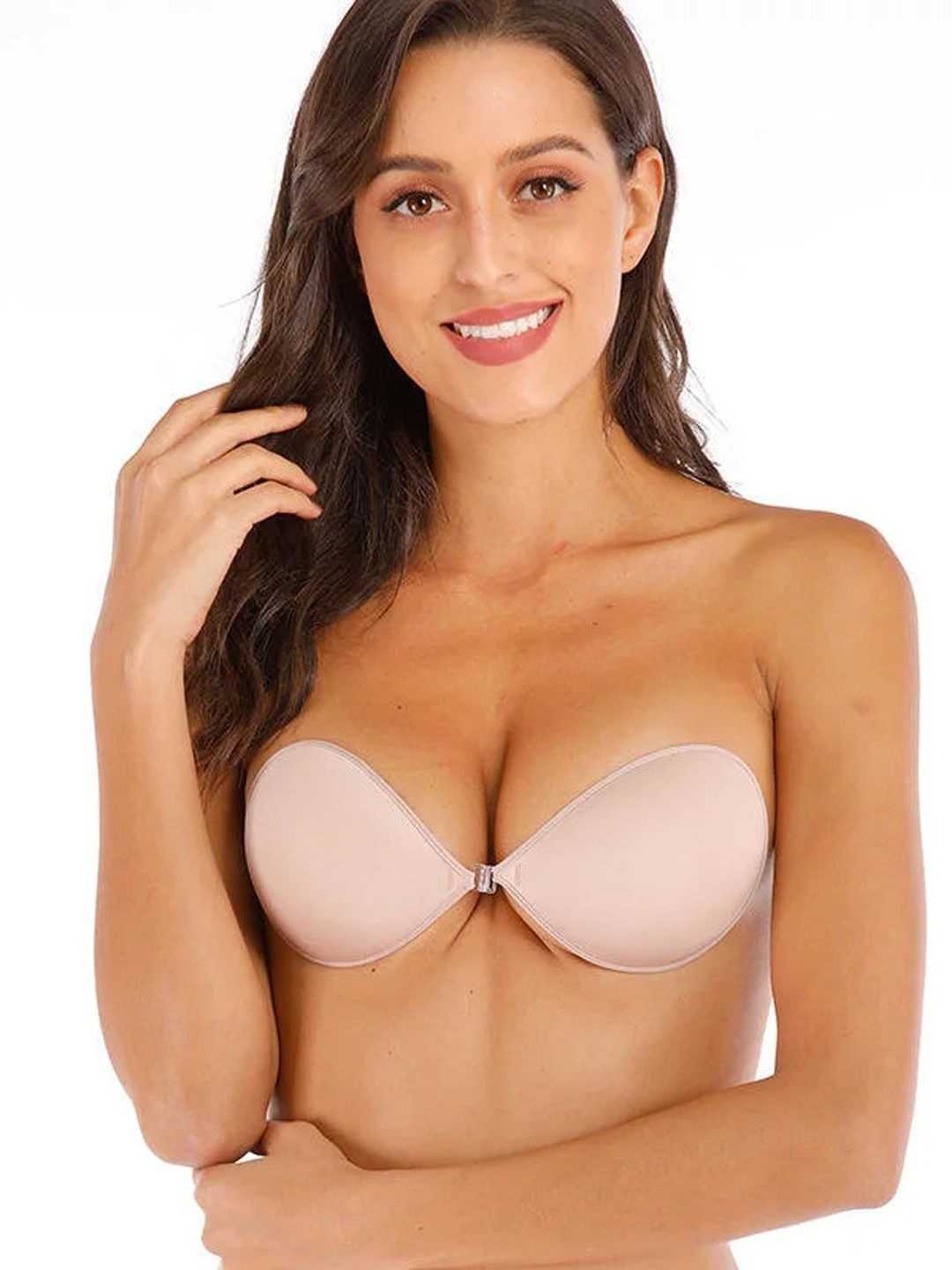 

VAGHBHATT Reusable Stick-On Lingerie accessories, Beige