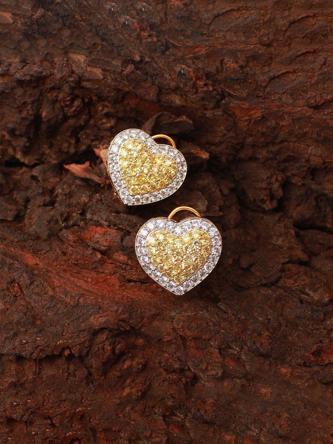 

Mirana Gold-Plated Alloy Artificial Stones Studs Earrings