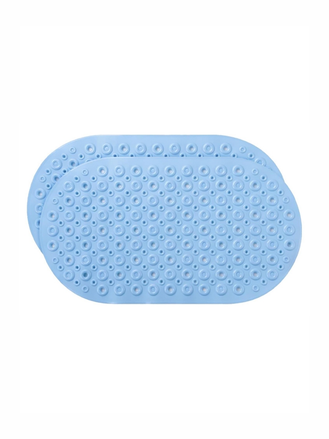 

Kuber Industries Blue 2Pieces 240GSM Anti Skid Bath Mats