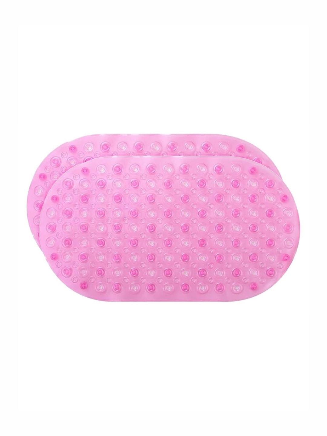 

Kuber Industries Pink 2Pieces 250 GSM Bath Rugs