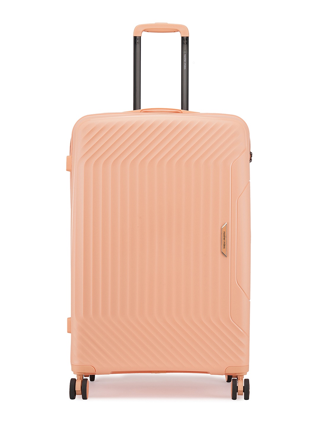 

Nasher Miles Coorg Hard-Sided Polypropylene Large Peach Trolley Bag - 28Inch 75cm