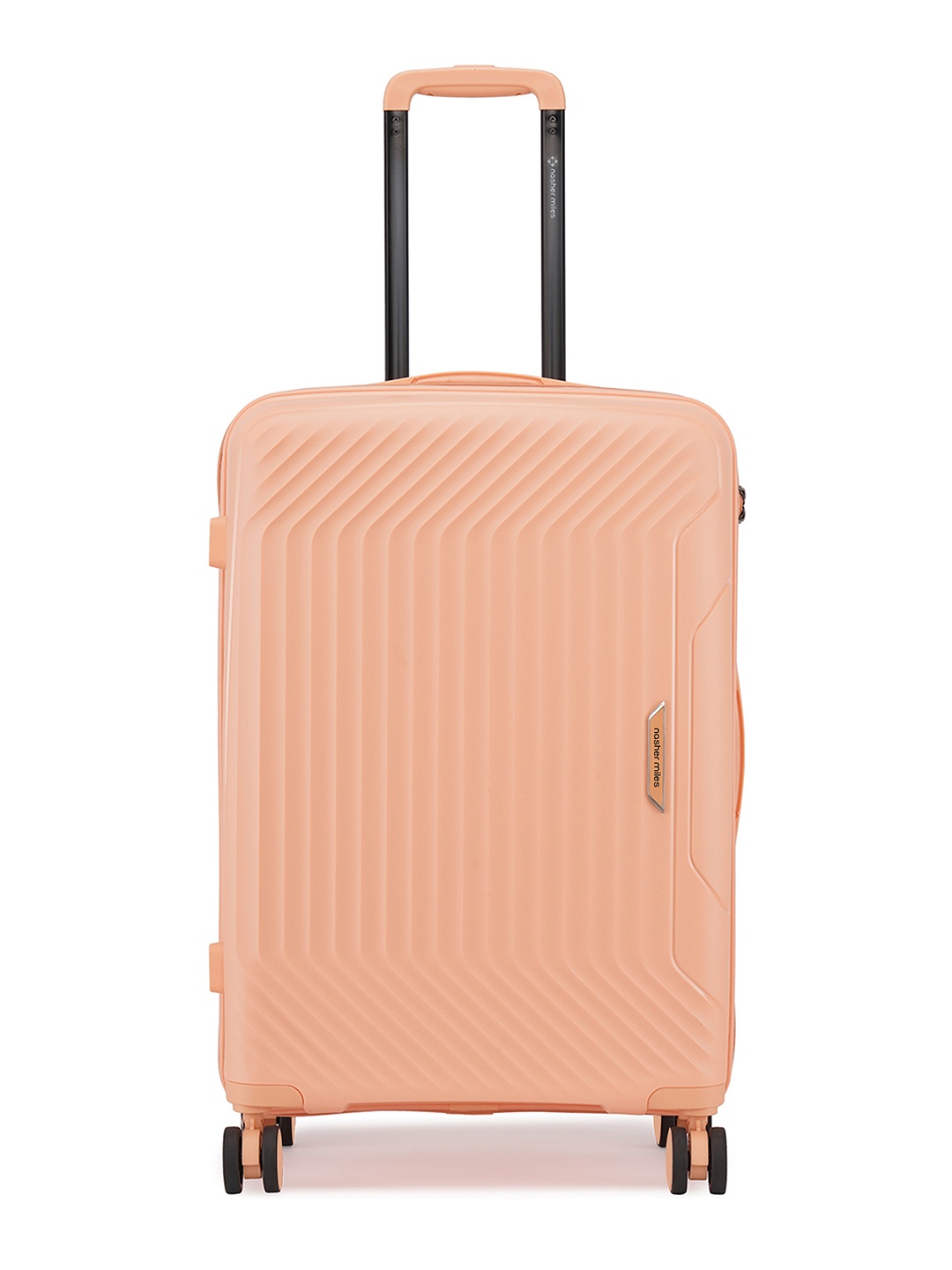 

Nasher Miles Coorg Hard-Sided Polypropylene Medium Peach Trolley Bag - 24Inch 65cm