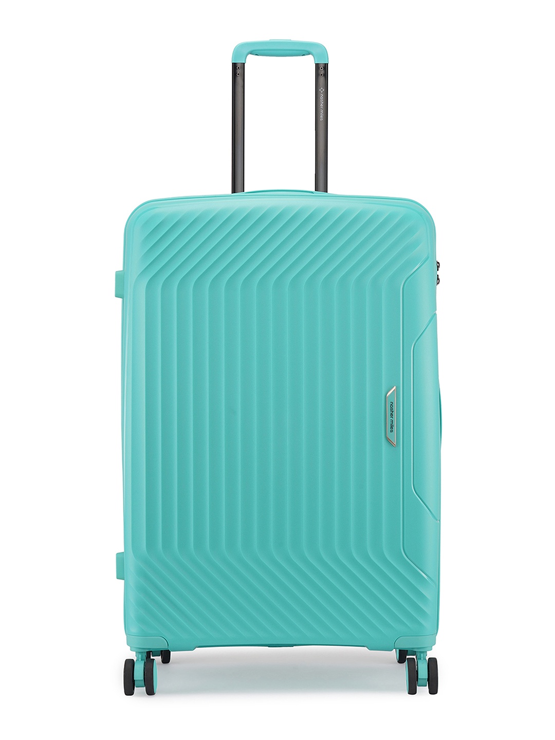 

Nasher Miles Coorg Hard-Sided Polypropylene Large Teal Trolley Bag - 28Inch 75cm