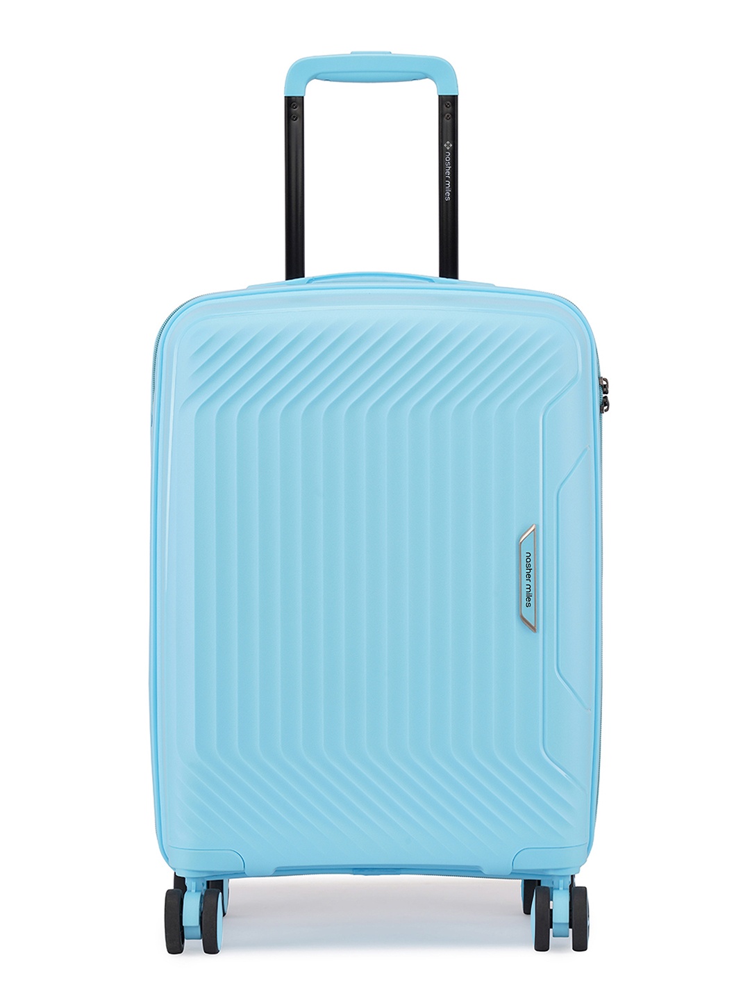 

Nasher Miles Hard-Sided Small Trolley Bag, Blue