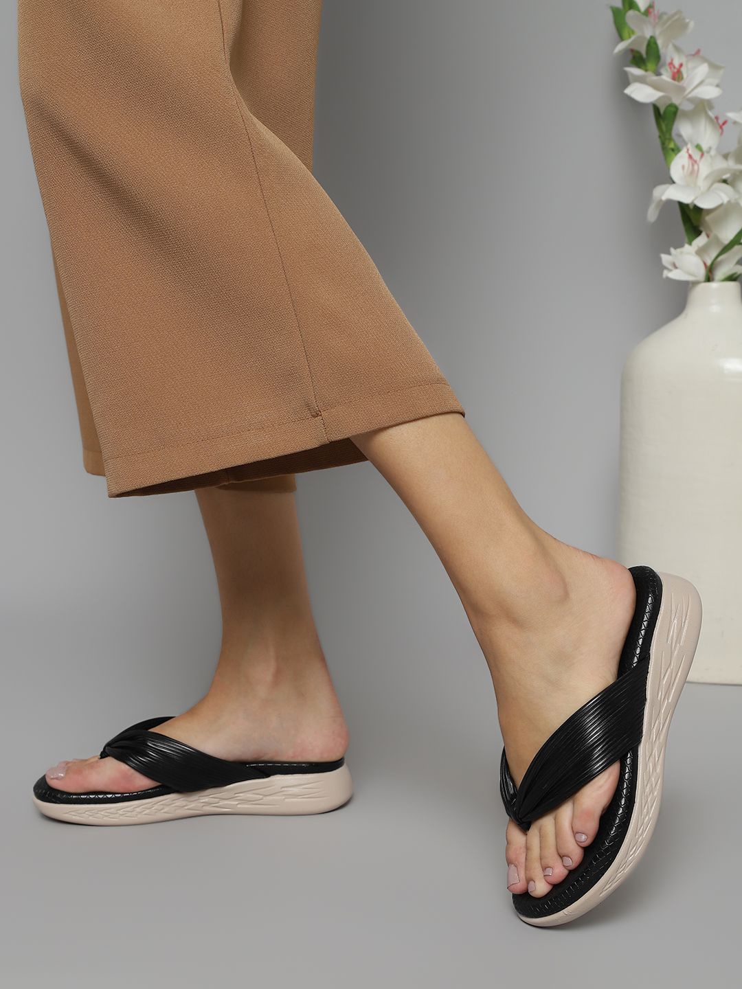 

Truffle Collection Women Open Toe Sandals Heels, Black
