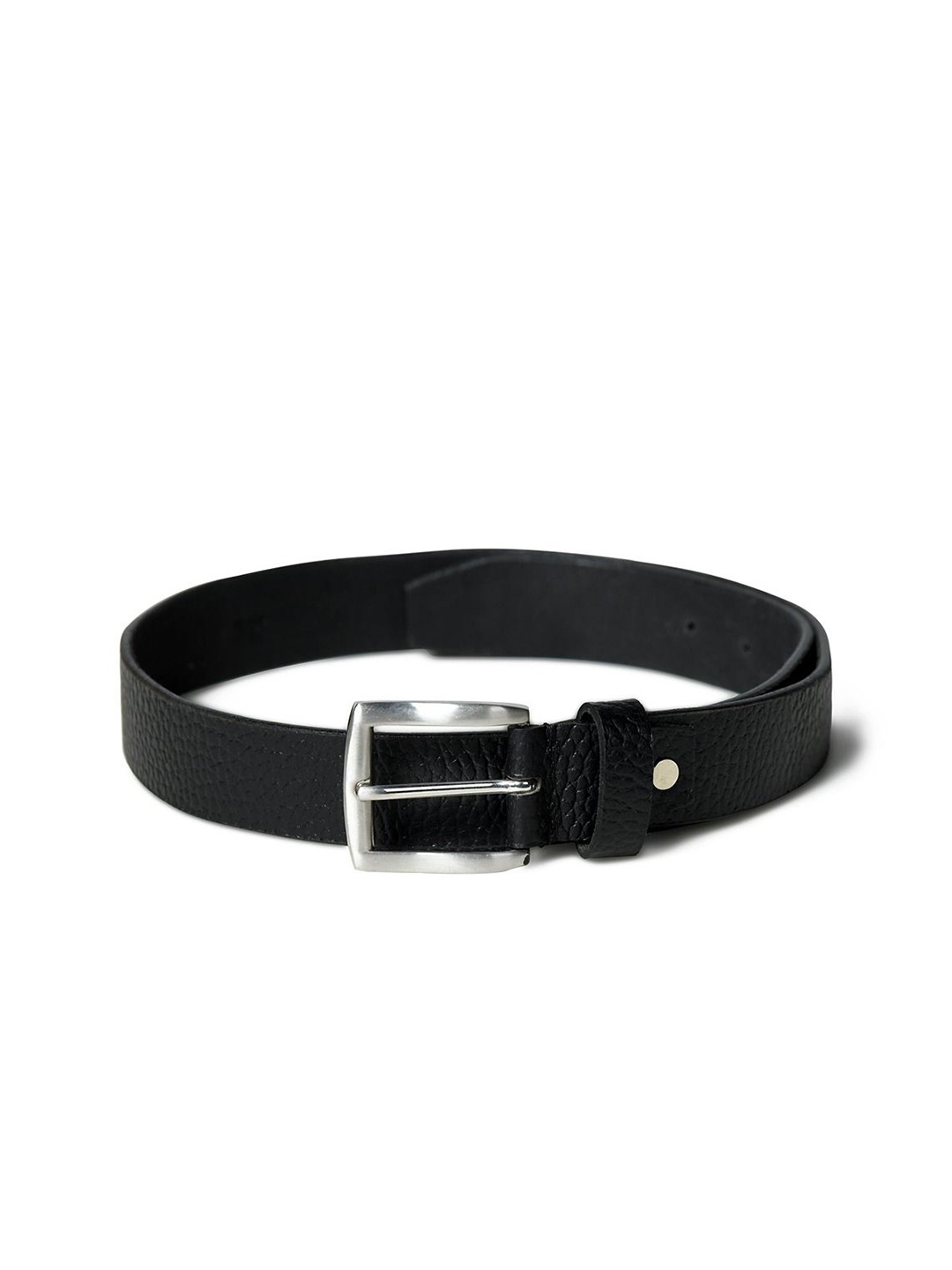 

MaheTri Men Textured Tang Closure Formal Belt, Black