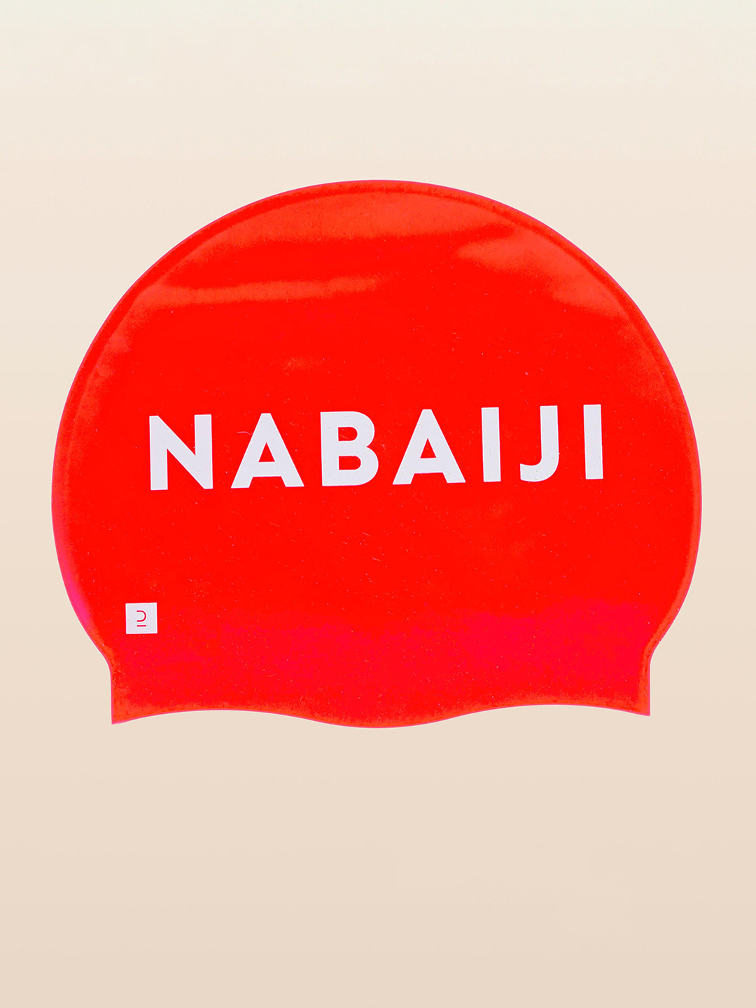 

Nabaiji By Decathlon Men Printed Silicone Swim Cap, Red