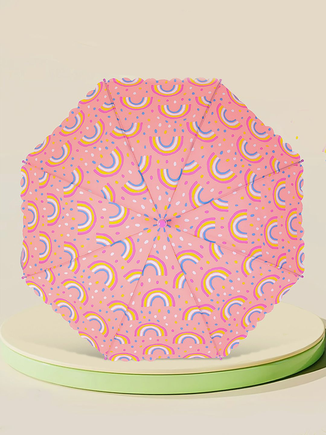 

Little Surprise Box Kids Pink Bright Rainbow Umbrella