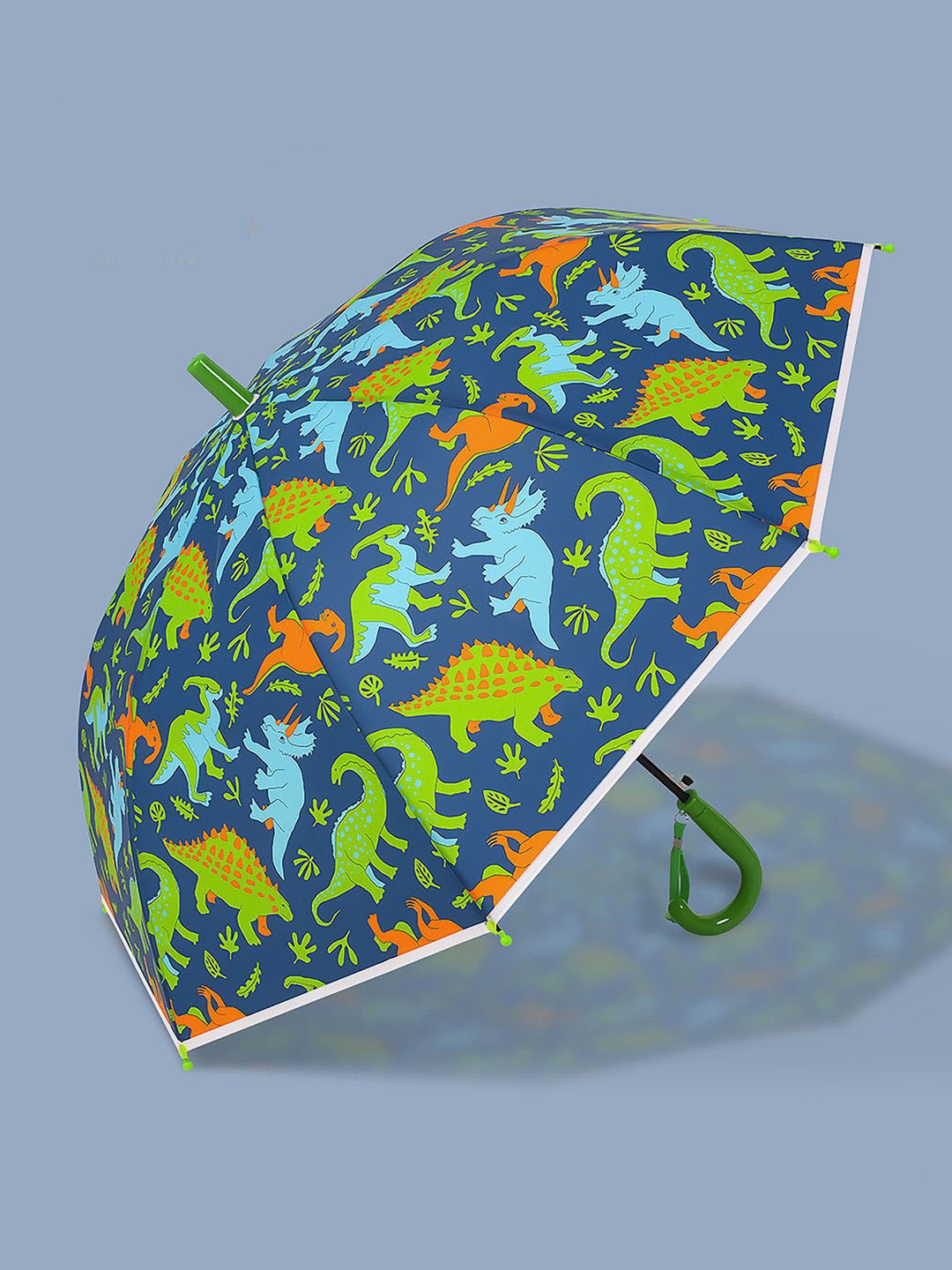 

Little Surprise Box LLP Blue & Green Dinosaur Kingdom Umbrella