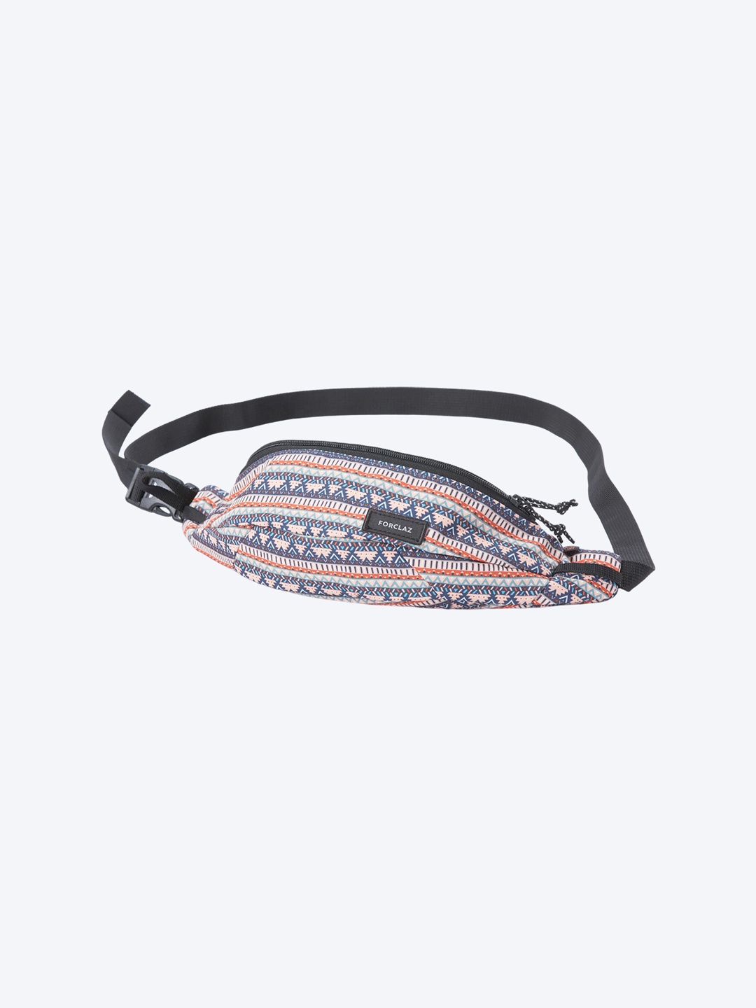 

FORCLAZ By Decathlon Unisex Multi-Color Ethnic 2L Travel Waist Pouch, Peach