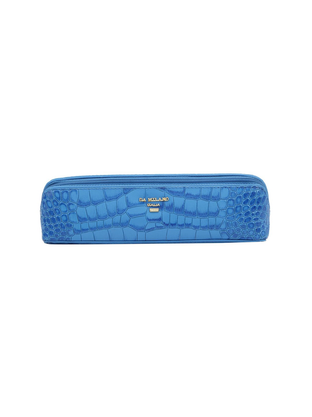 

Da Milano Unisex Textured Pouch Travel Accessory, Blue