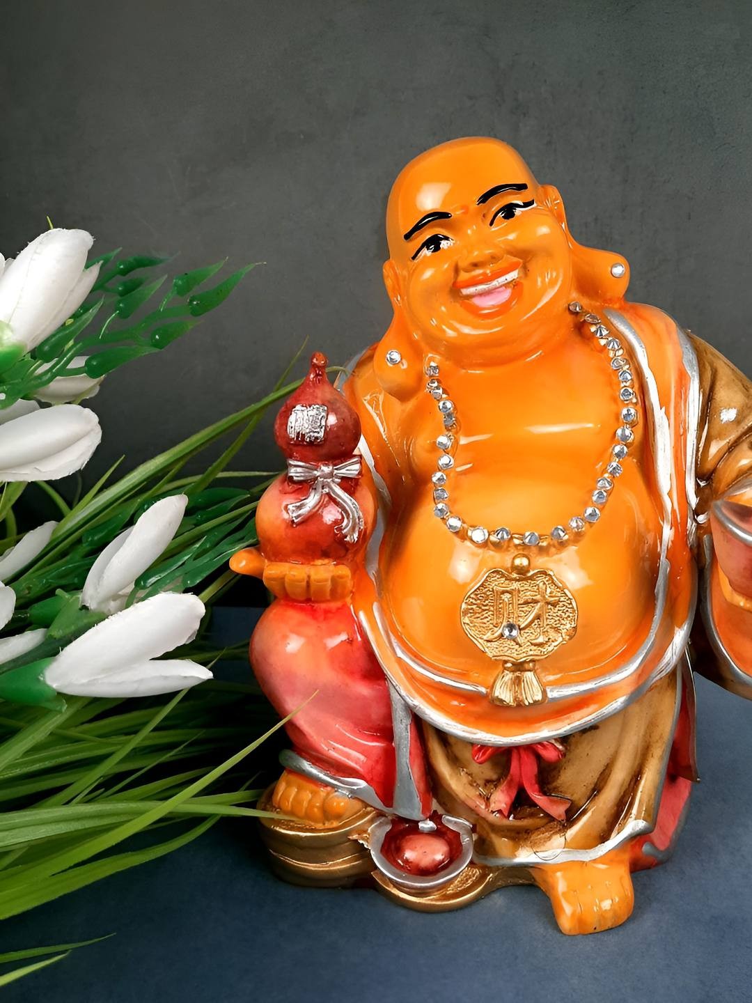 

apka mart Orange Fengshui Figurine Showpiece