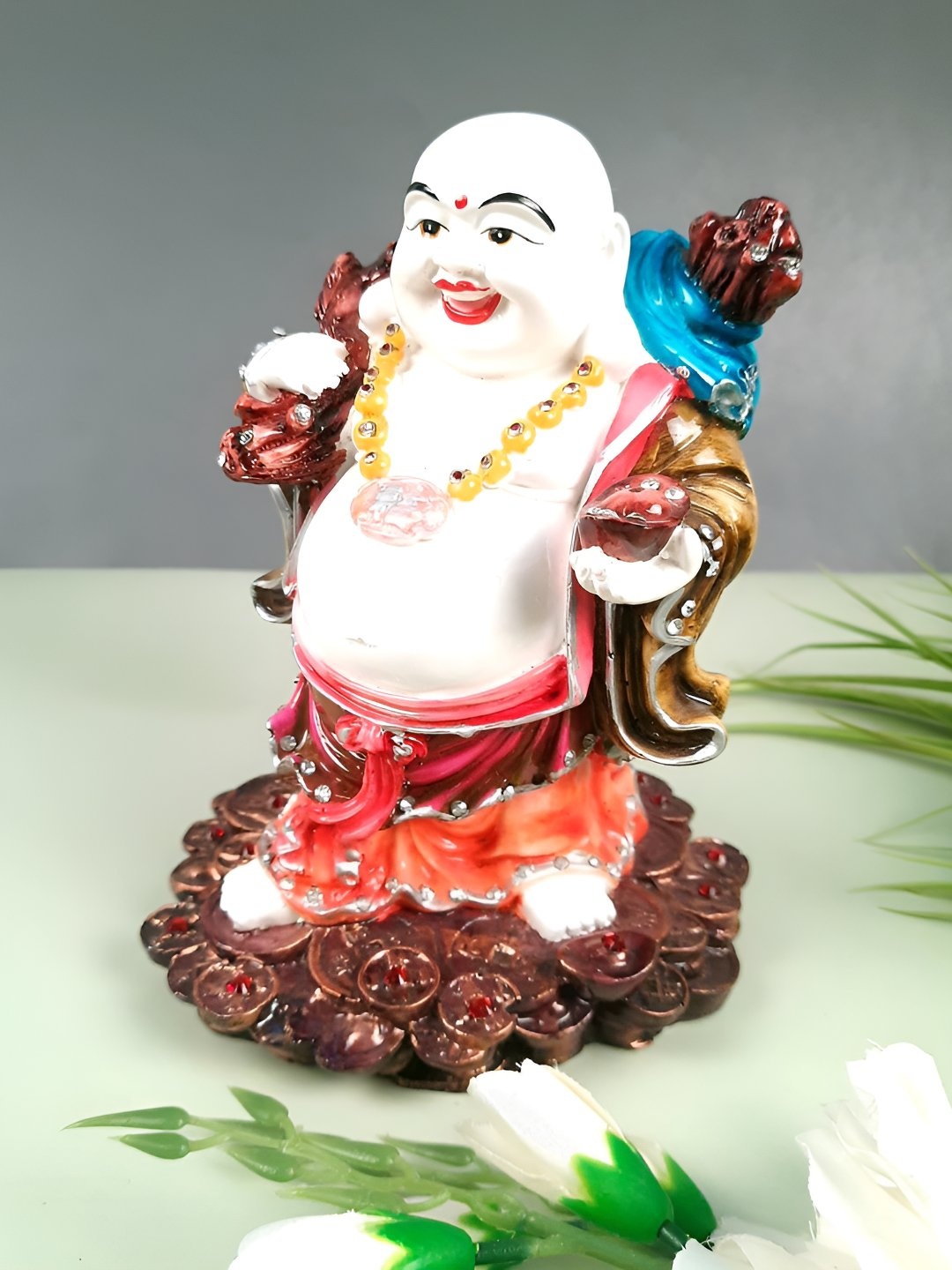 

apka mart White Fengshui Figurine Showpiece