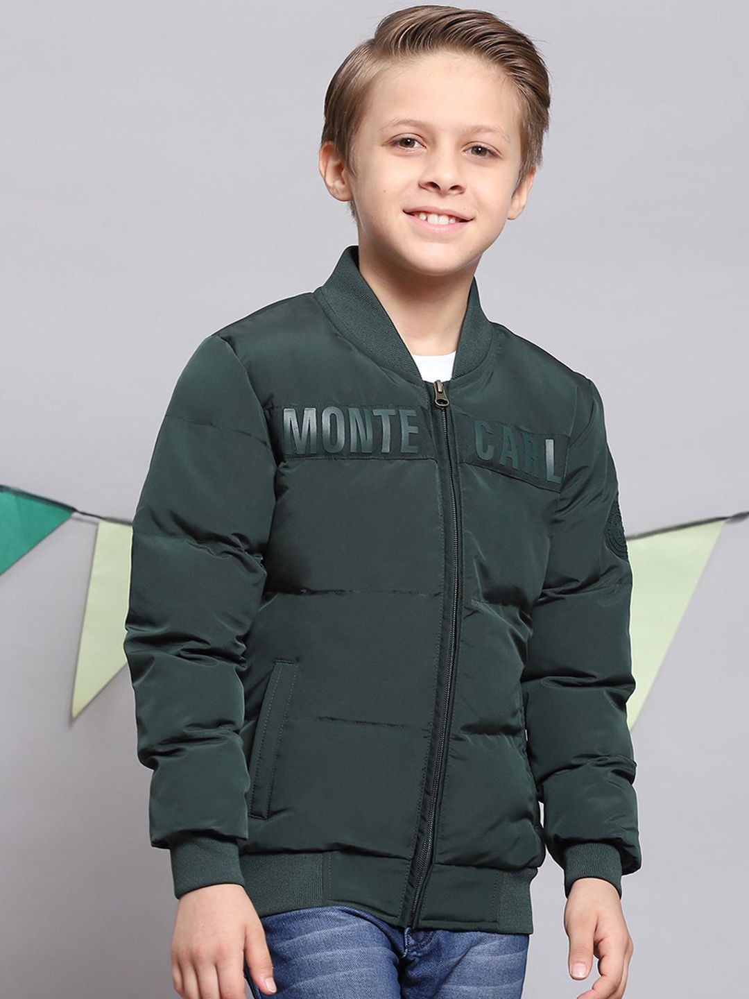 

Monte Carlo Boys Padded Jacket, Green