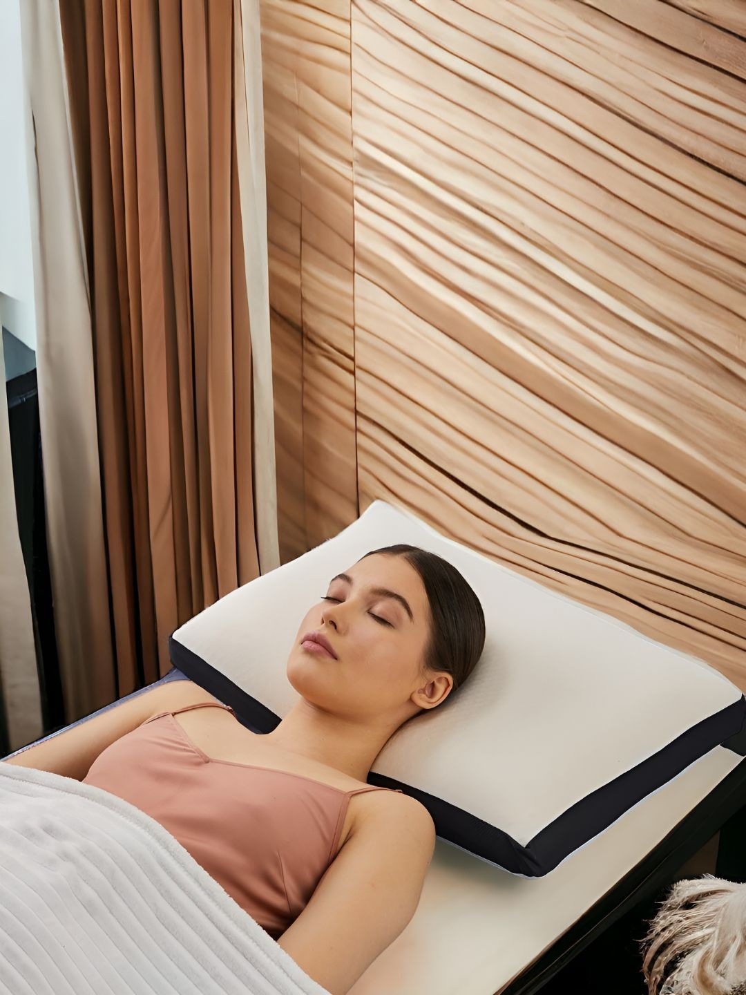 

CASA-NEST White Memory Foam Filled Ultra Soft Sleep Pillow