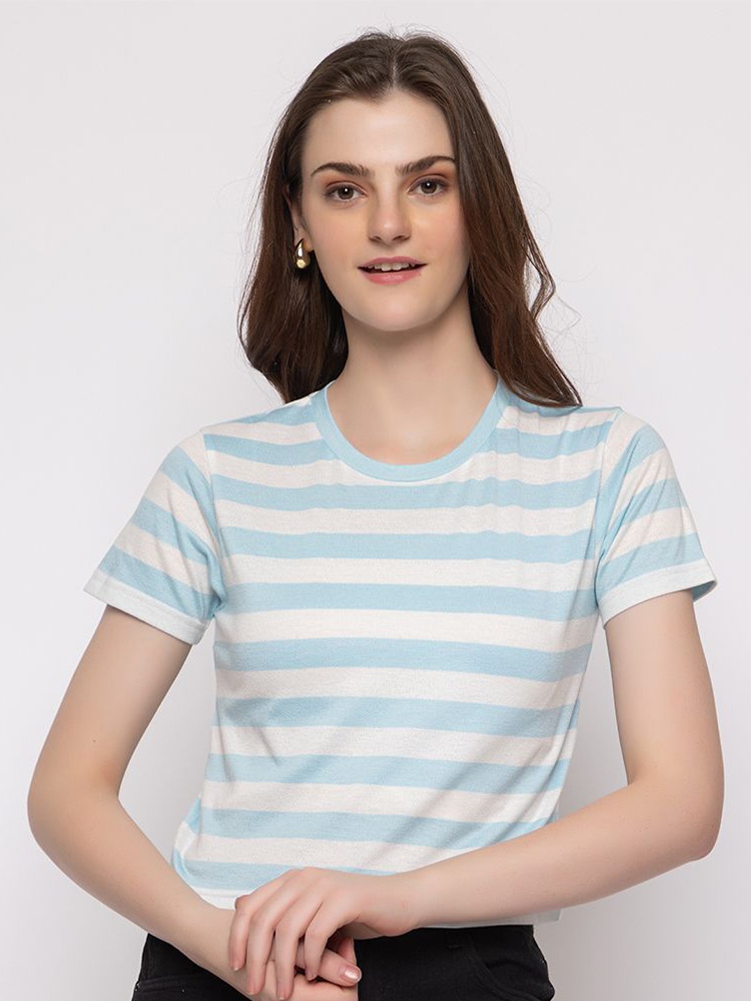 

HANG N HOLD Striped Top, Blue