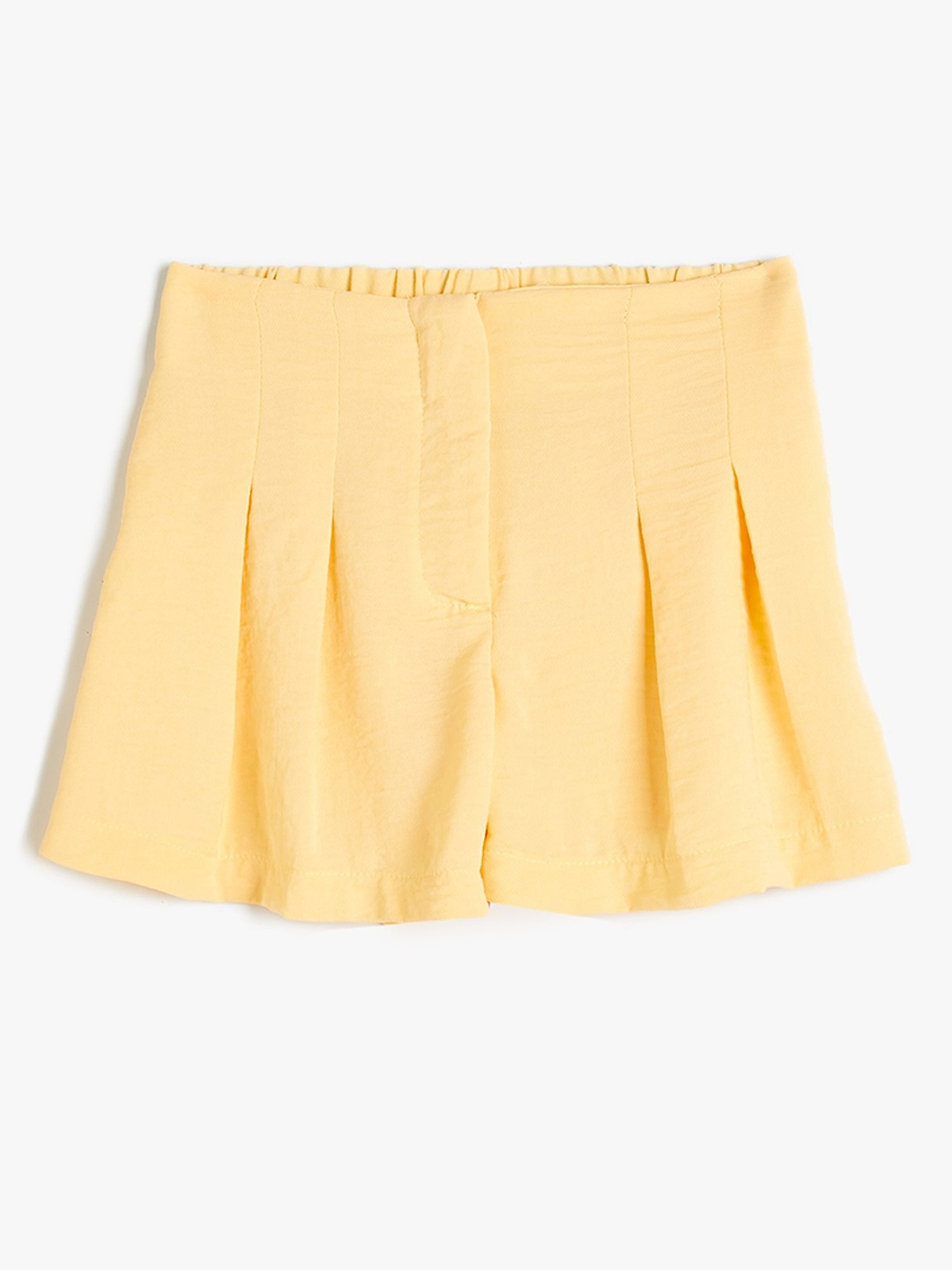 

Koton Girls Mid-Rise Shorts, Yellow