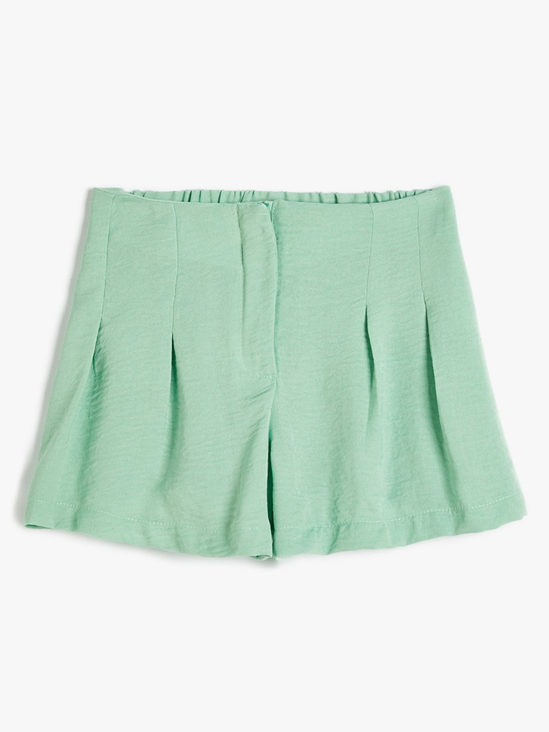 

Koton Girls Mid-Rise Shorts, Green