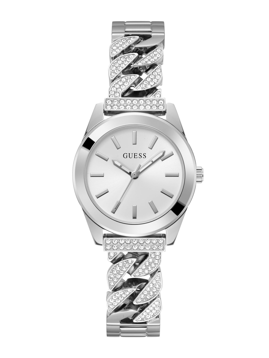 

GUESS Women Trend Serena Bracelet Style Analogue Watch GW0546L1, White
