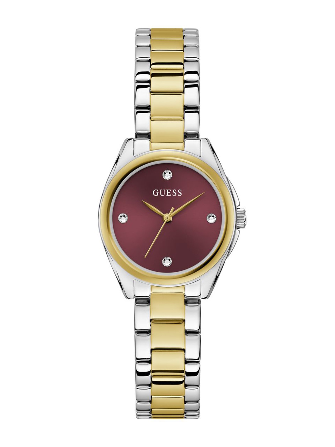 

GUESS Women Analogue Watch - U1423L2M, Maroon