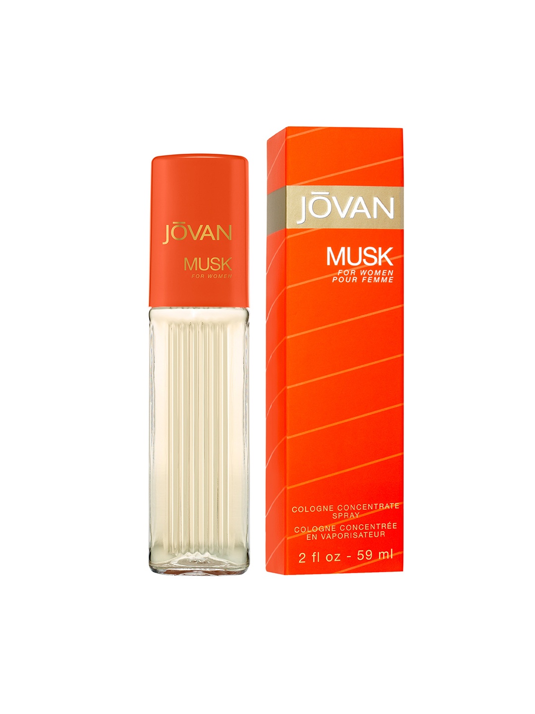 

JOVAN Women Musk Pour Femme Eau de Cologne Concentrate Spray - 59ml, Orange
