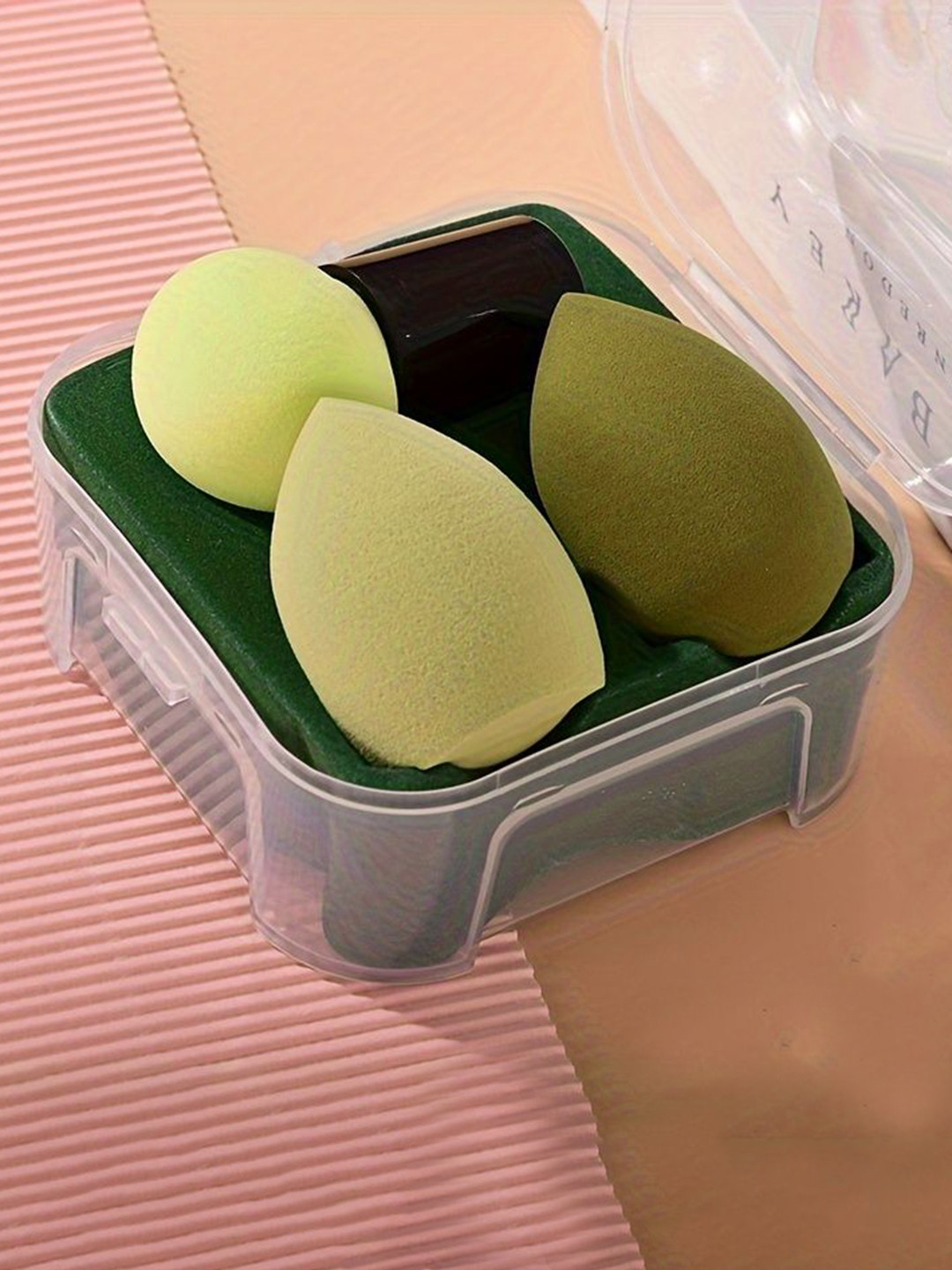 

CHRONEX 3Pcs Makeup Sponge Blenders, Green