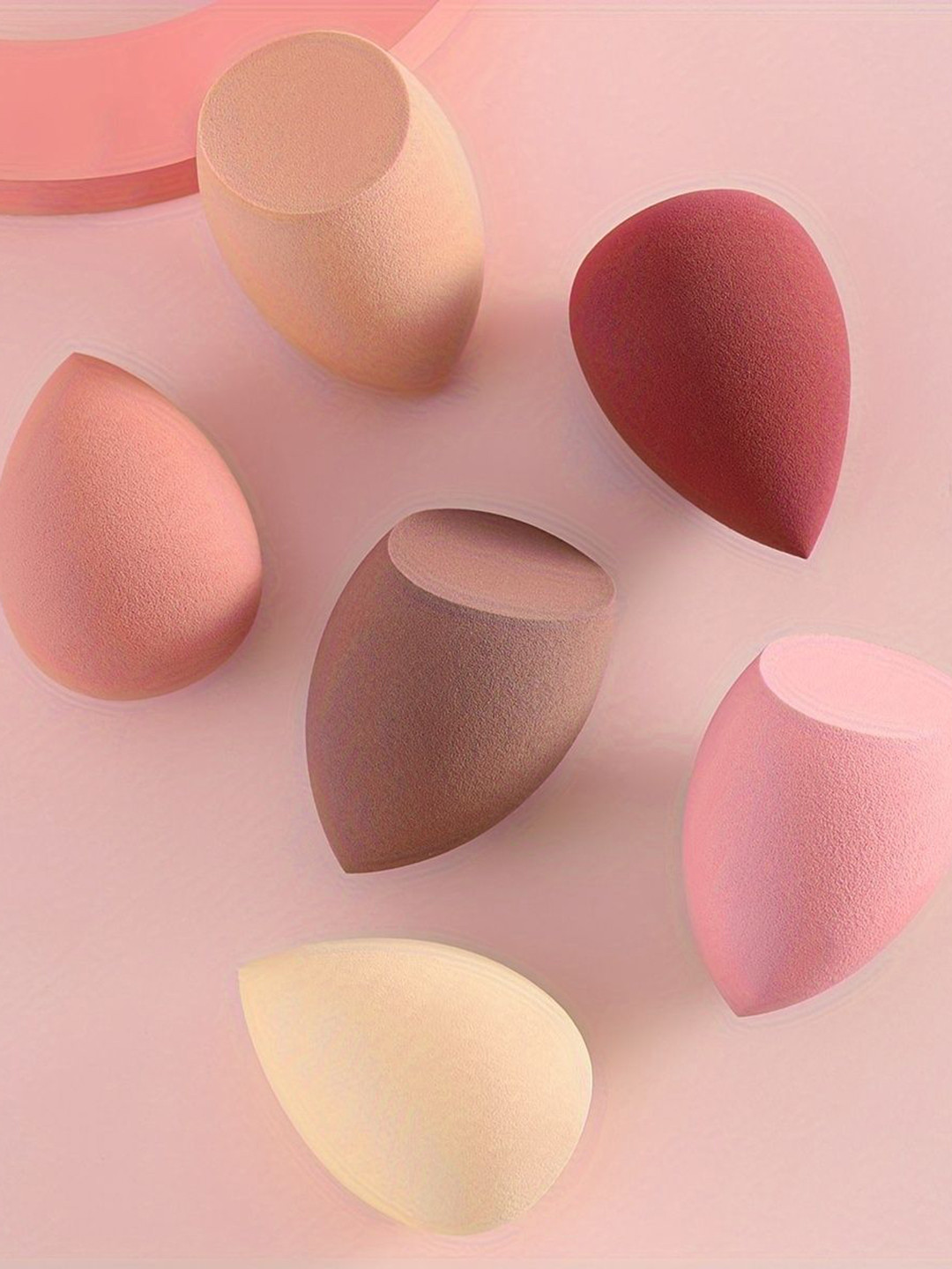 

CHRONEX Set Of 6 Makeup Sponge Blenders, Assorted