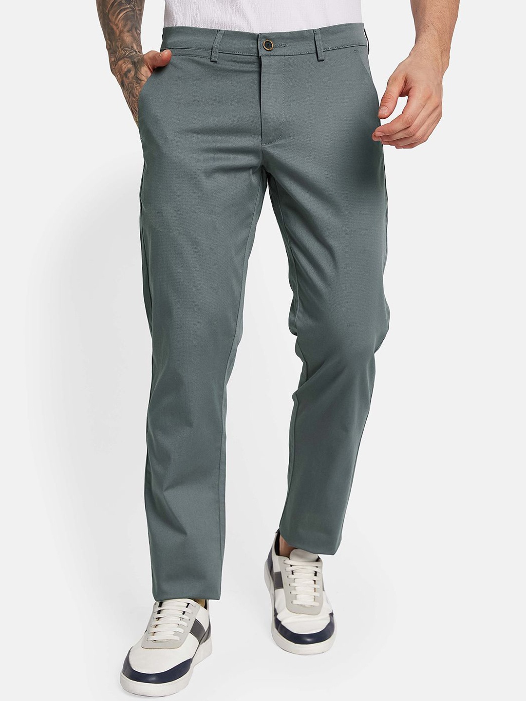 

Octave Men Joggers Trousers, Blue