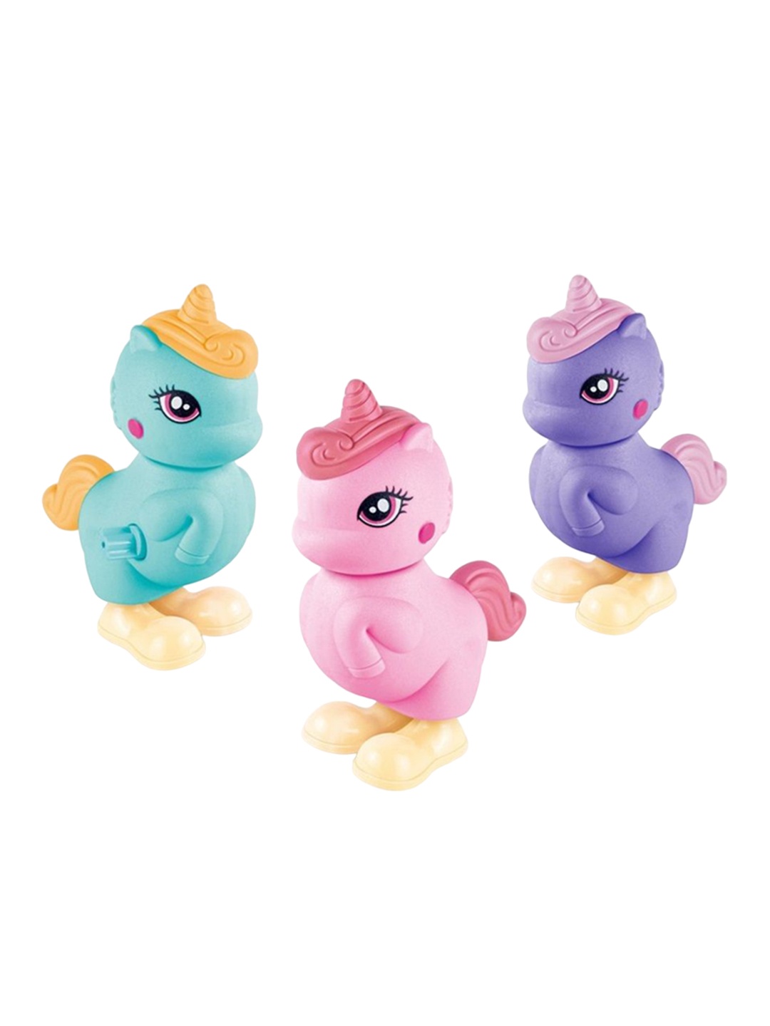 

ADKD Pack Of 3 Walking Unicorn Toys, Pink