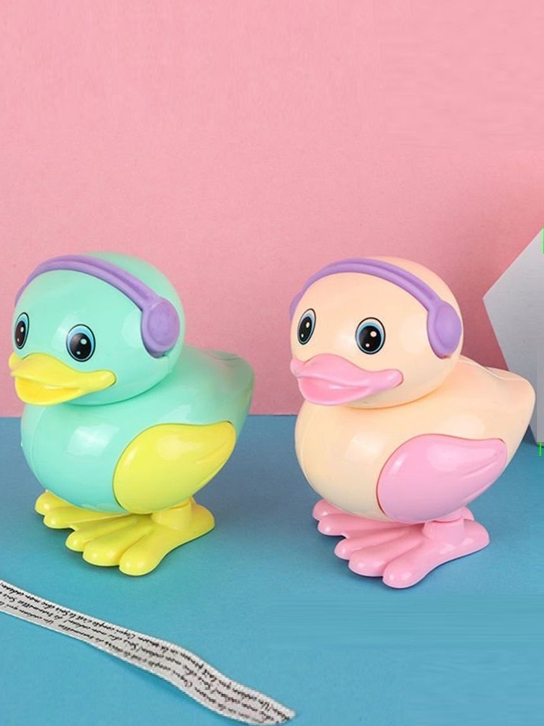 

ADKD Pack Of 2 Walking Duck Toys, Green