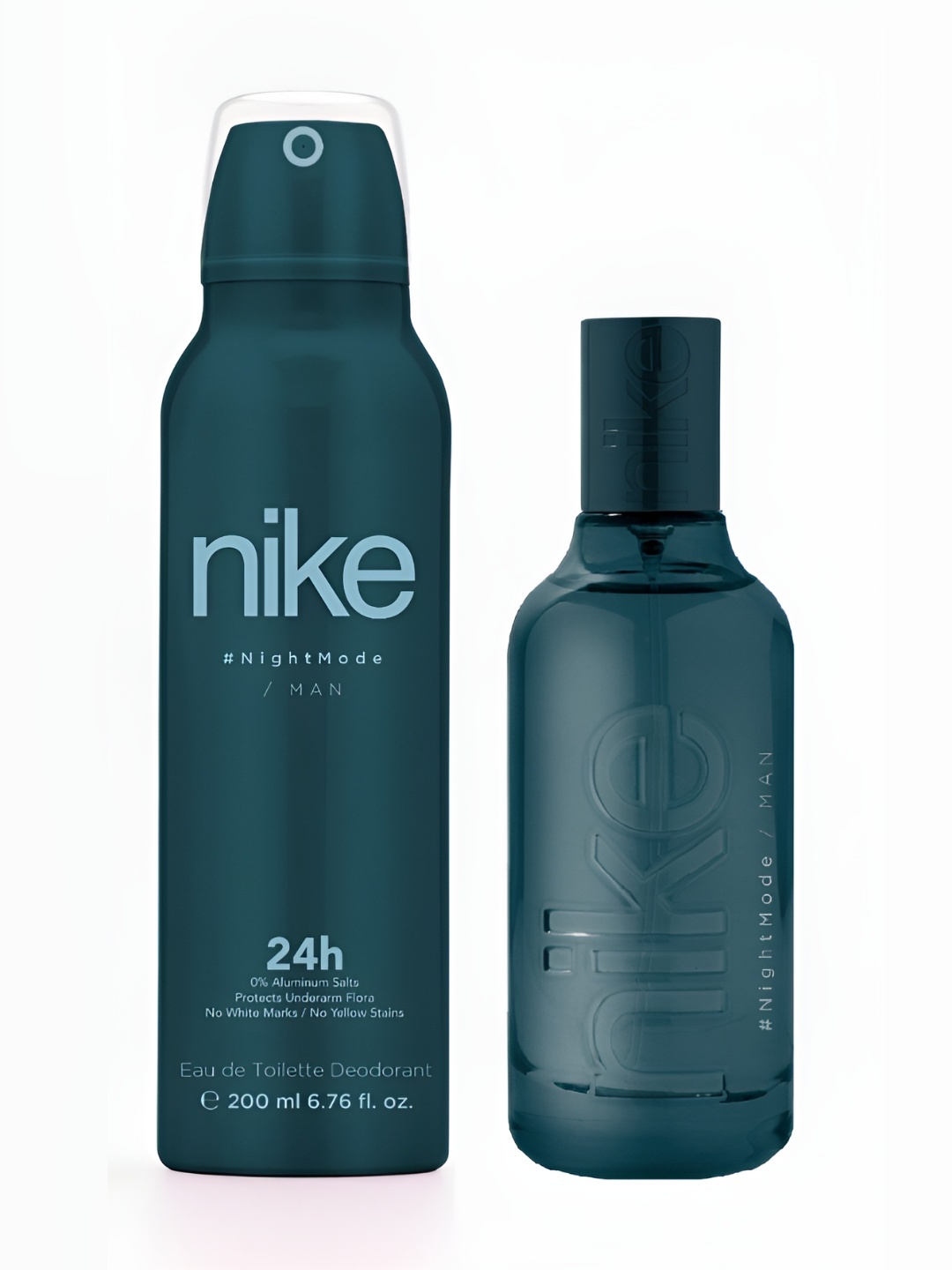 

Nike Men Set Of NightMode Eau De Toilette 100ml & Deodorant 200ml, Teal
