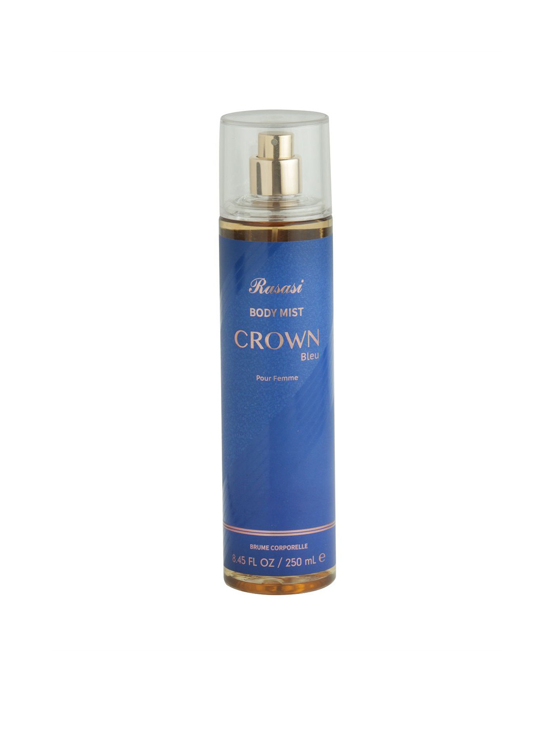 

Rasasi Crown Bleu Long Lasting Fragrance Mist - 250ml, Blue