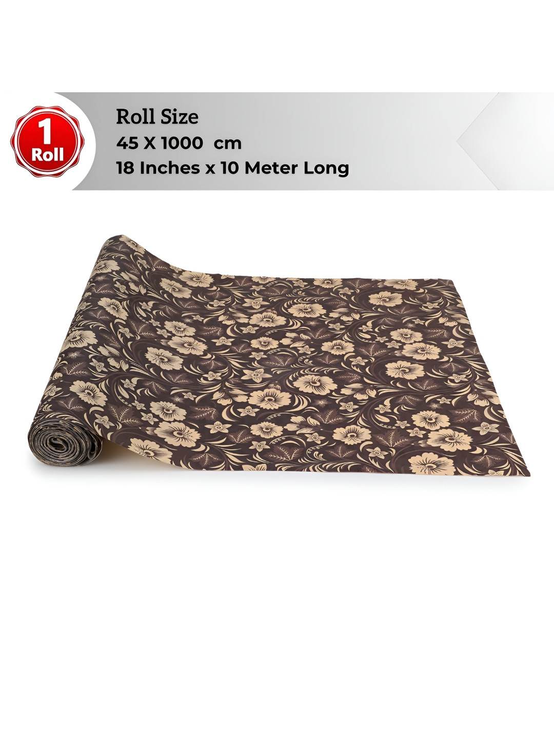 

Dakshya Industries Beige Printed Water Resistant Shelf Liner Organisers