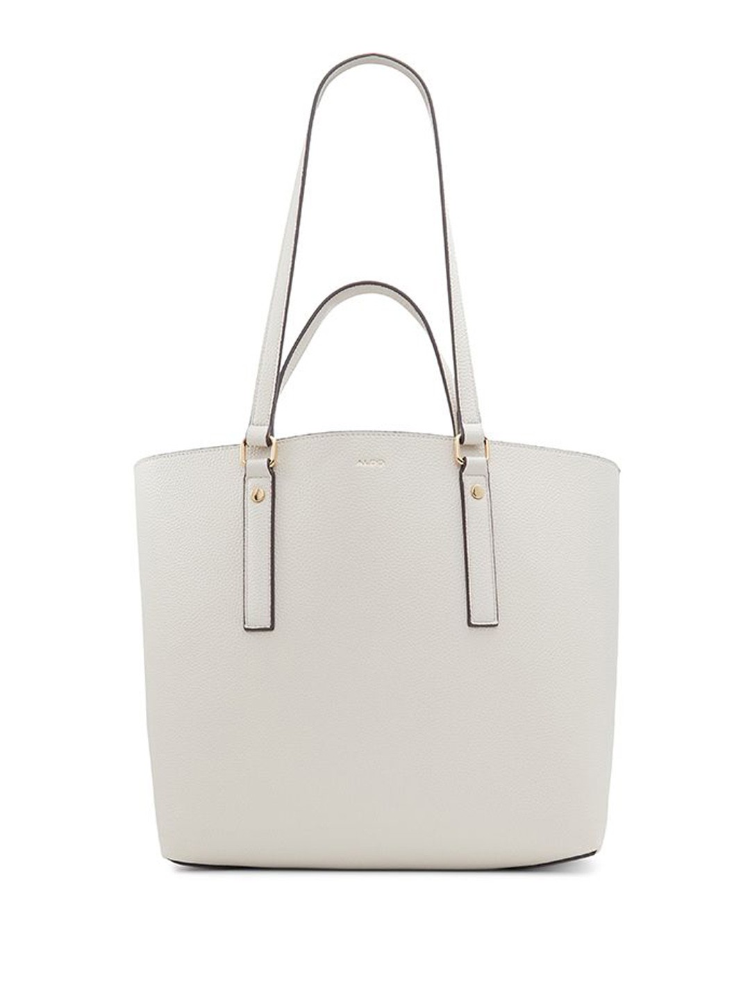 

ALDO Structured Tote Bag with Quilted, Beige