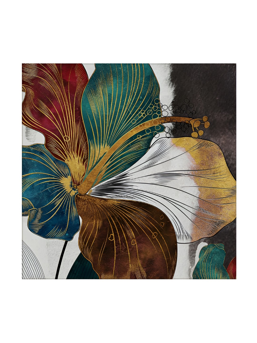 

RANDOM Green & Brown Canvas Floral and Botanical Wall Art